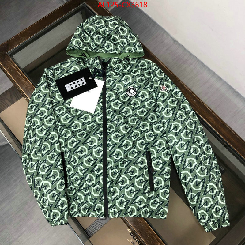 Clothing-Moncler designer wholesale replica ID: CX3818 $: 125USD