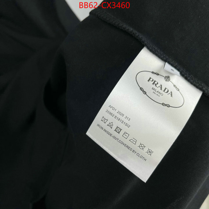 Clothing-Prada top designer replica ID: CX3460 $: 62USD