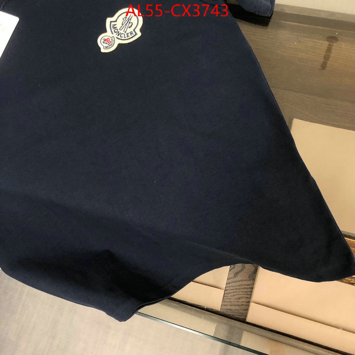 Clothing-Moncler top fake designer ID: CX3743 $: 55USD