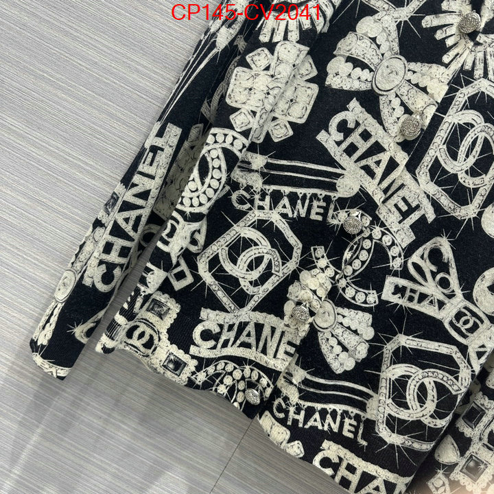 Clothing-Chanel replica designer ID: CV2041 $: 145USD