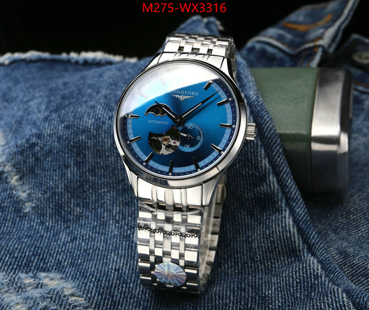 Watch(TOP)-Longines aaaaa+ replica designer ID: WX3316 $: 275USD