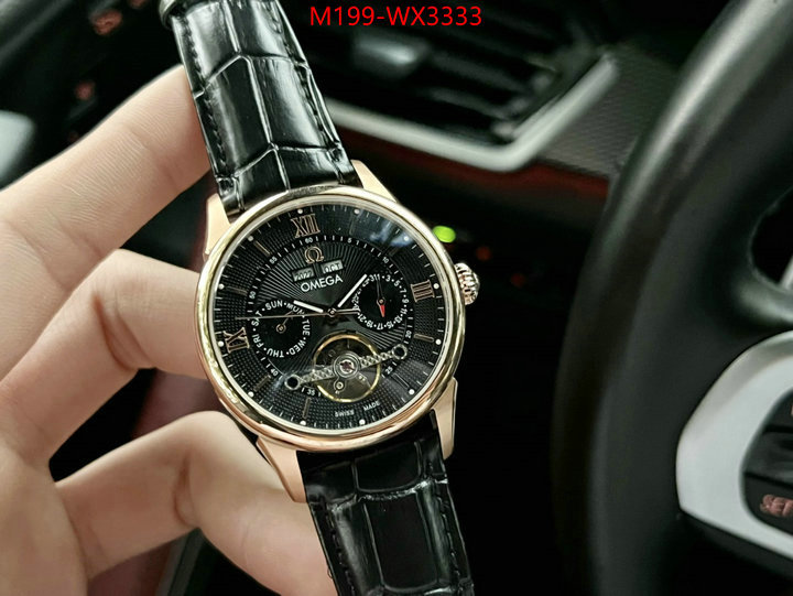 Watch(TOP)-Omega aaaaa+ quality replica ID: WX3333 $: 199USD