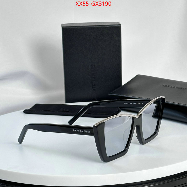 Glasses-YSL 1:1 replica ID: GX3190 $: 55USD