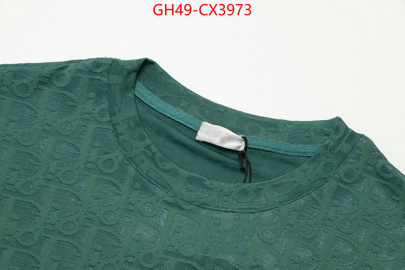 Clothing-Dior fake high quality ID: CX3973 $: 49USD