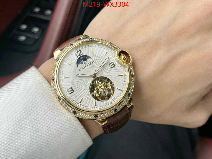 Watch(TOP)-Cartier what best designer replicas ID: WX3304 $: 219USD