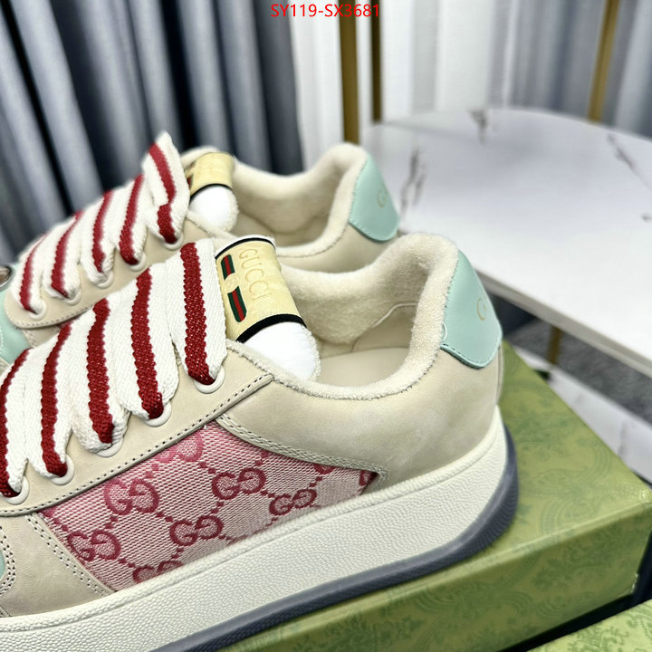 Women Shoes-Gucci aaaaa+ quality replica ID: SX3681 $: 119USD