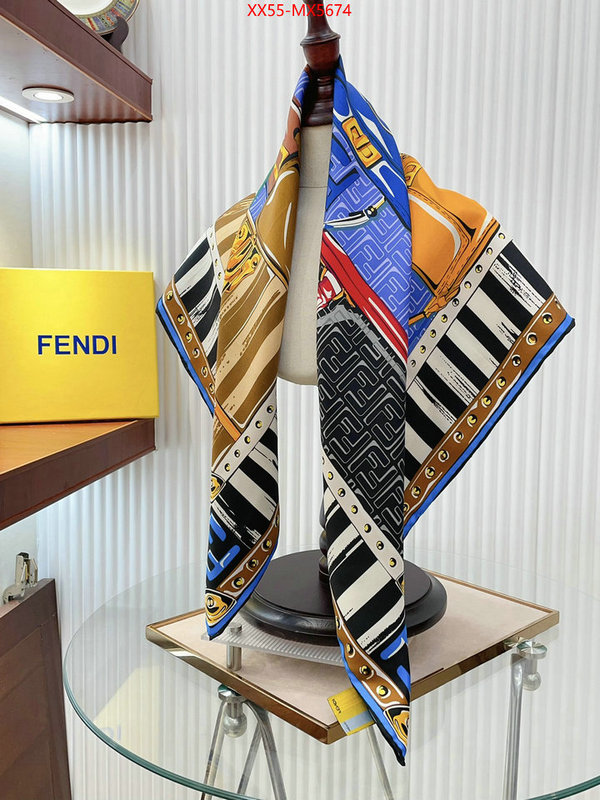 Scarf-Fendi fake ID: MX5674 $: 55USD