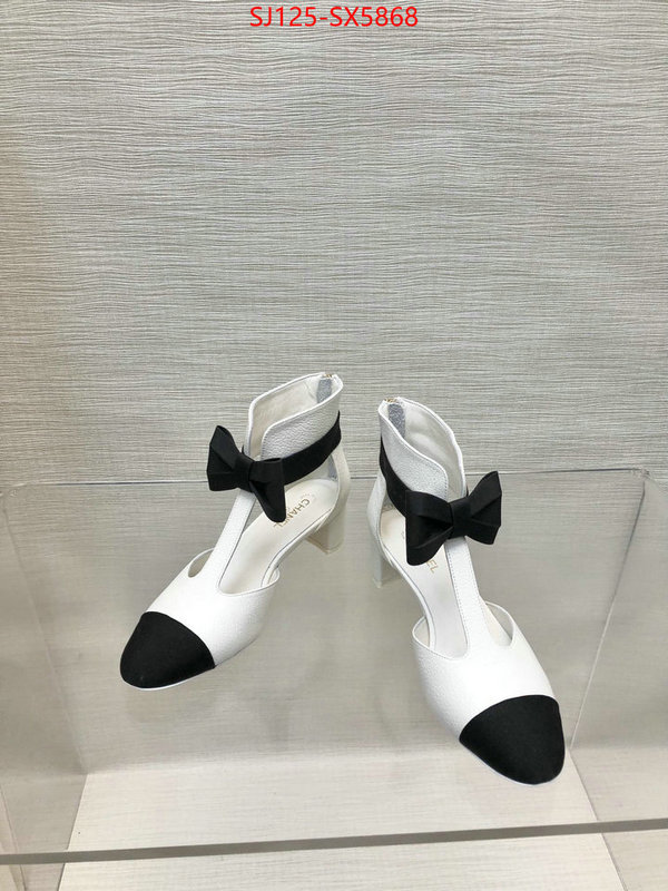 Women Shoes-Chanel how to find designer replica ID: SX5868 $: 125USD