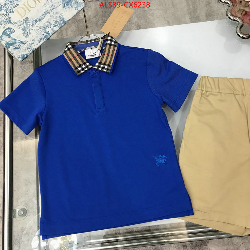 Kids clothing-Burberry best replica 1:1 ID: CX6238 $: 89USD