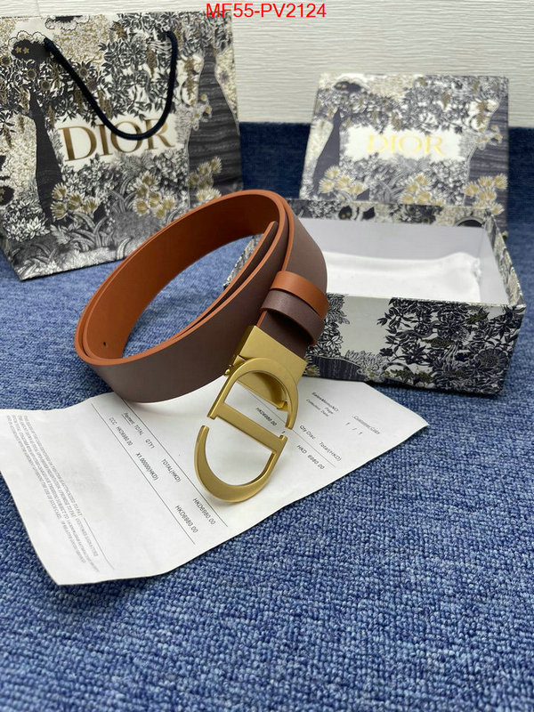 Belts-Dior 2024 perfect replica designer ID: PV2124 $: 55USD