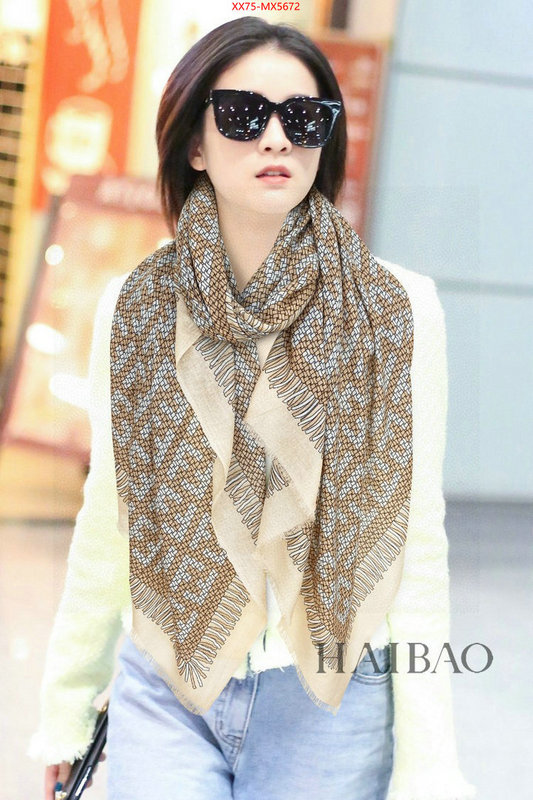 Scarf-Fendi aaaaa quality replica ID: MX5672 $: 75USD