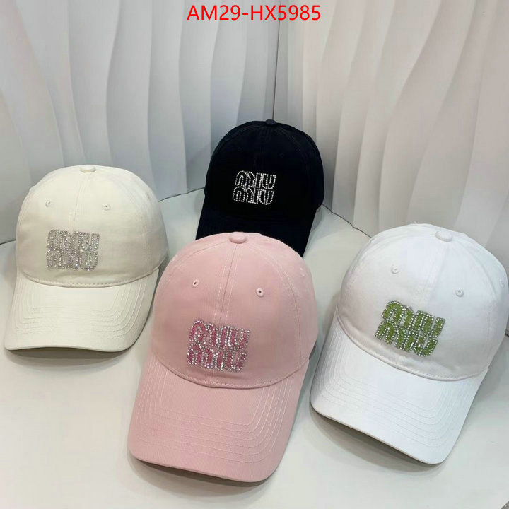 Cap(Hat)-Miu Miu is it ok to buy ID: HX5985 $: 29USD