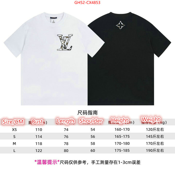 Clothing-LV designer high replica ID: CX4853 $: 52USD