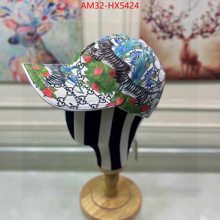 Cap(Hat)-Gucci aaaaa class replica ID: HX5424 $: 32USD