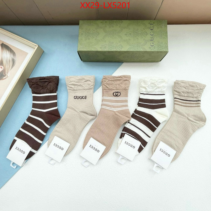 Sock-Gucci where to find the best replicas ID: LX5201 $: 29USD