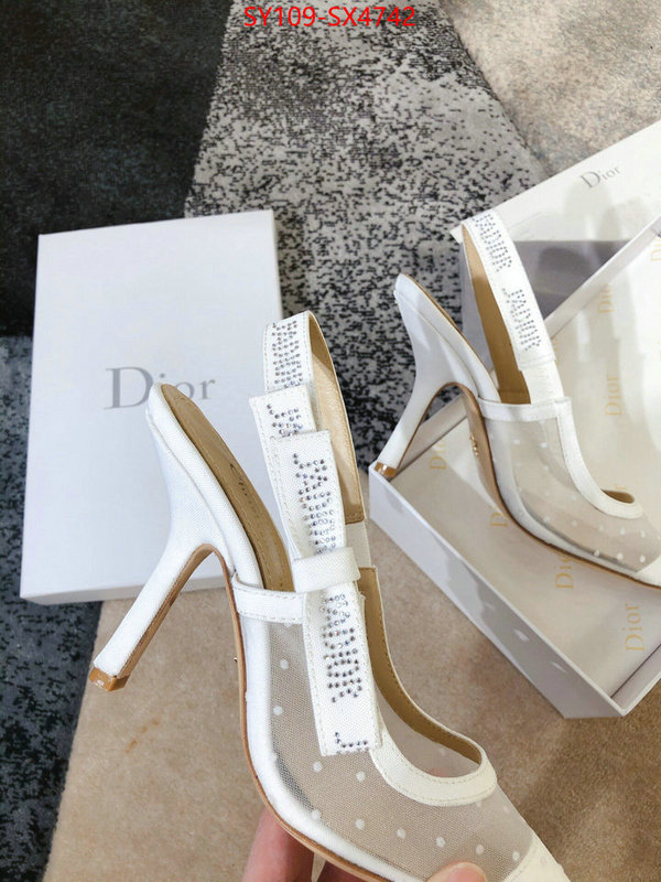 Women Shoes-Dior shop cheap high quality 1:1 replica ID: SX4742 $: 109USD