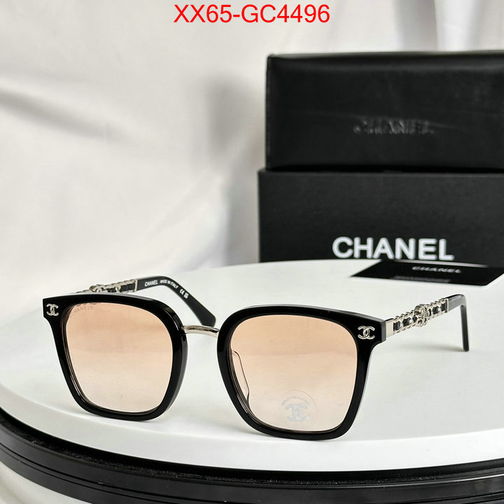 Glasses-Chanel wholesale imitation designer replicas ID: GC4496 $: 65USD