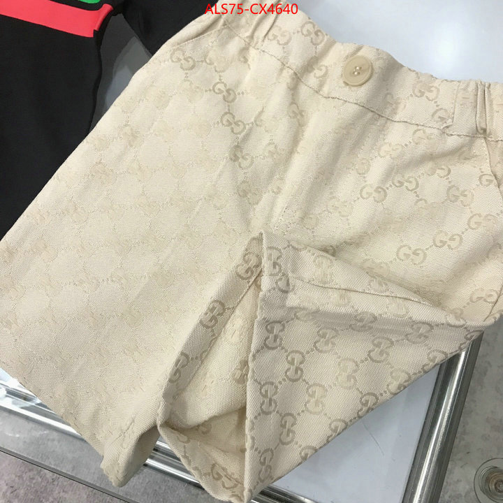 Kids clothing-Gucci the most popular ID: CX4640 $: 75USD