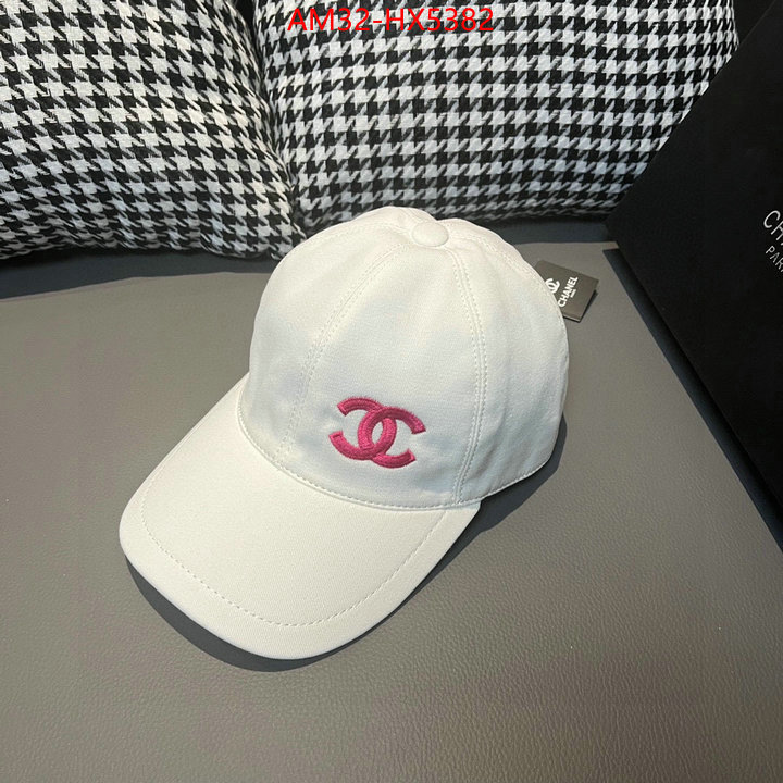 Cap (Hat)-Chanel we provide top cheap aaaaa ID: HX5382 $: 32USD