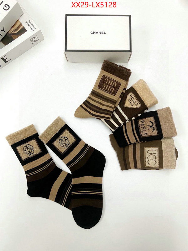 Sock-Chanel 1:1 ID: LX5128 $: 29USD