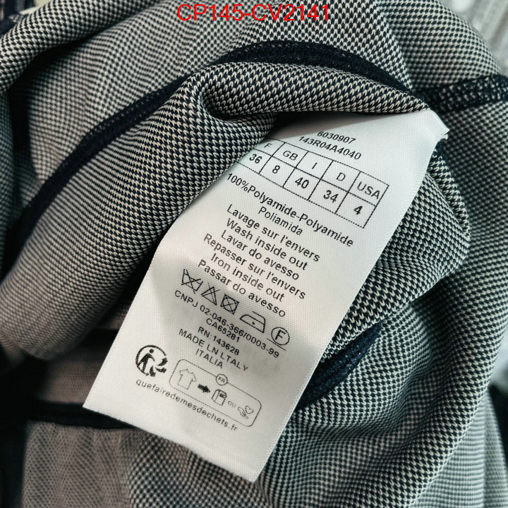Clothing-Dior designer fashion replica ID: CV2141 $: 145USD