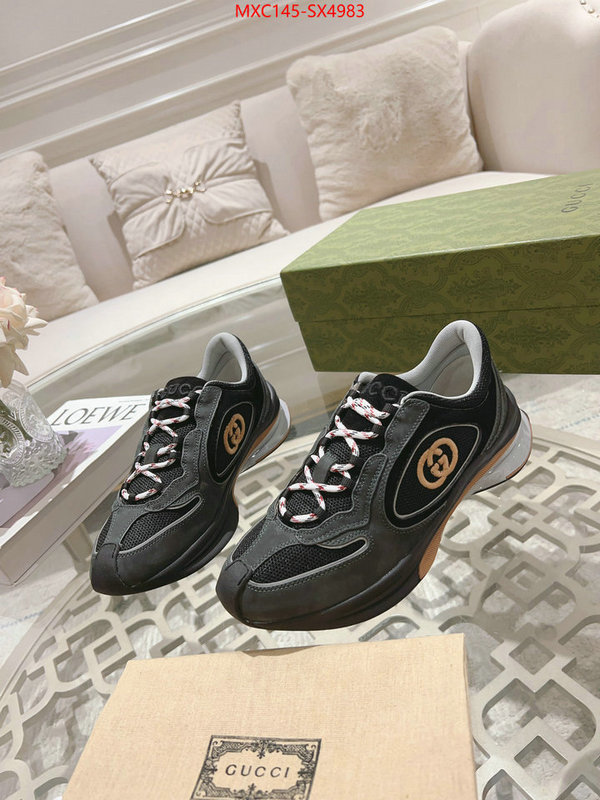 Men Shoes-Gucci perfect quality designer replica ID: SX4983 $: 145USD