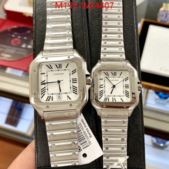 Watch(4A)-Cartier shop the best high quality ID: WX4407 $: 195USD