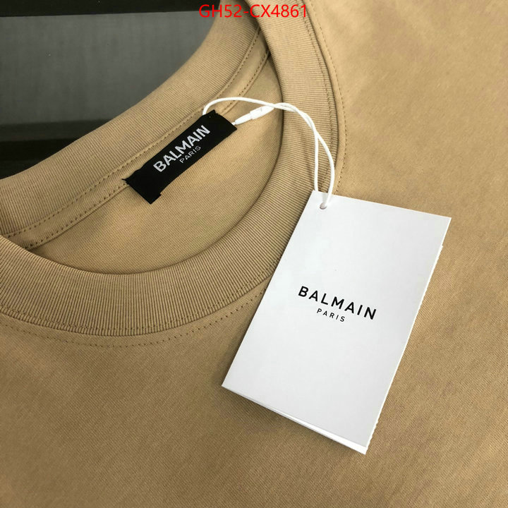 Clothing-Balmain 2024 aaaaa replica 1st copy ID: CX4861 $: 52USD