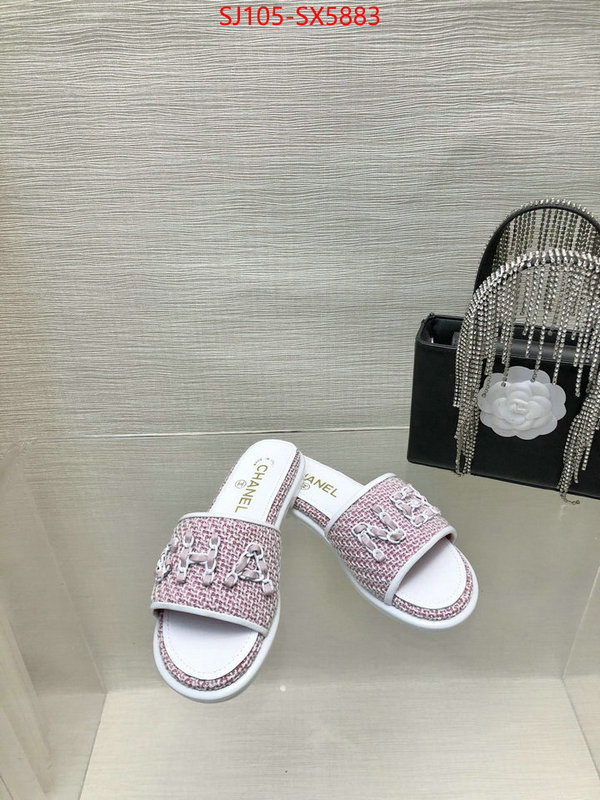 Women Shoes-Chanel buy 2024 replica ID: SX5883 $: 105USD