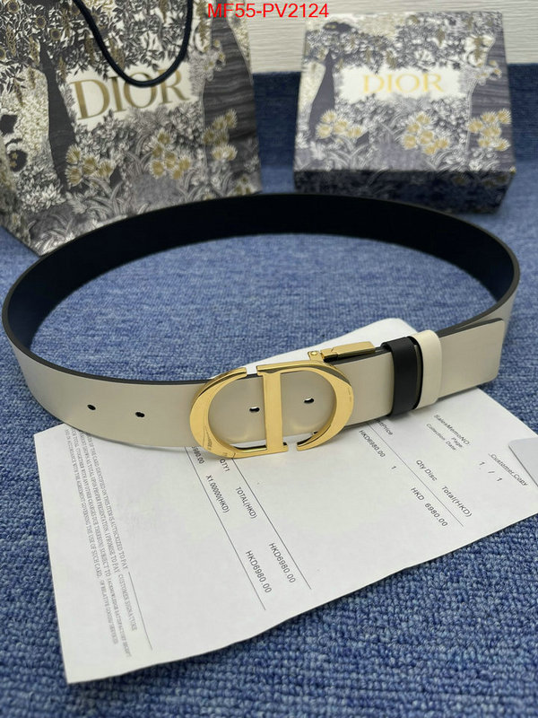 Belts-Dior 2024 perfect replica designer ID: PV2124 $: 55USD