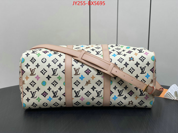 LV Bags(TOP)-Keepall BandouliRe 45-50- replica 2024 perfect luxury ID: BX5695 $: 255USD,