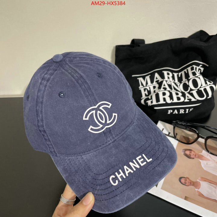 Cap (Hat)-Chanel luxury fashion replica designers ID: HX5384 $: 29USD