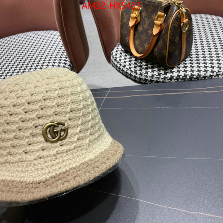 Cap(Hat)-Gucci replica 2024 perfect luxury ID: HX5437 $: 32USD