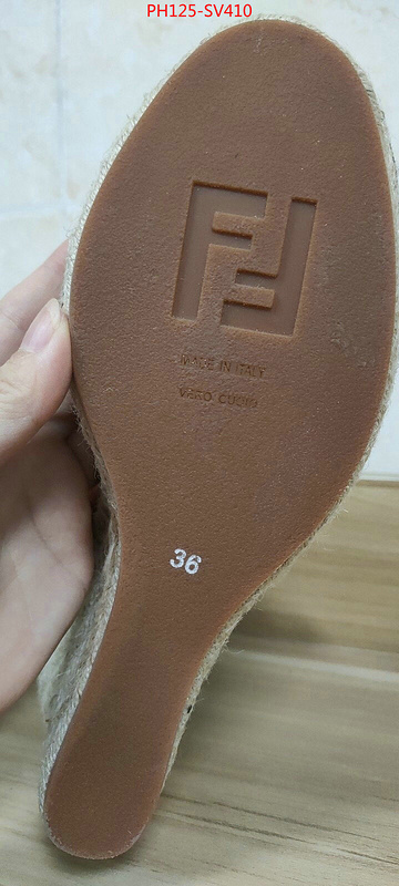 Women Shoes-Fendi top quality replica ID: SV410 $:125USD