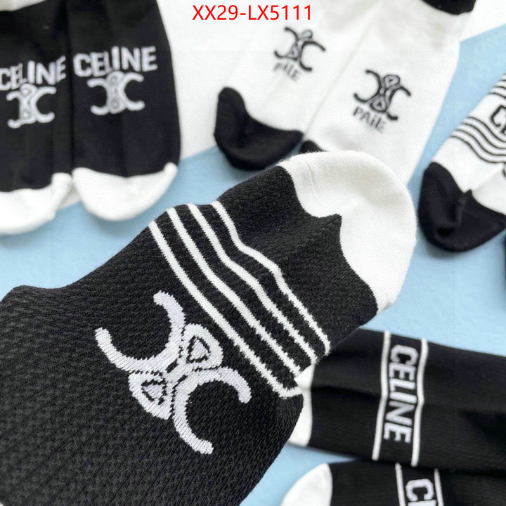 Sock-CELINE where to buy replicas ID: LX5111 $: 29USD