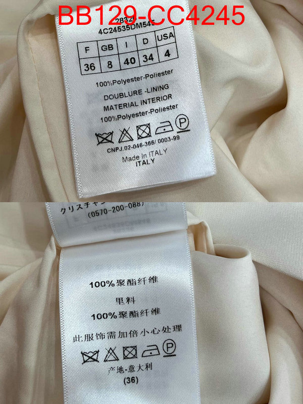 Clothing-Dior replica us ID: CC4245 $: 129USD