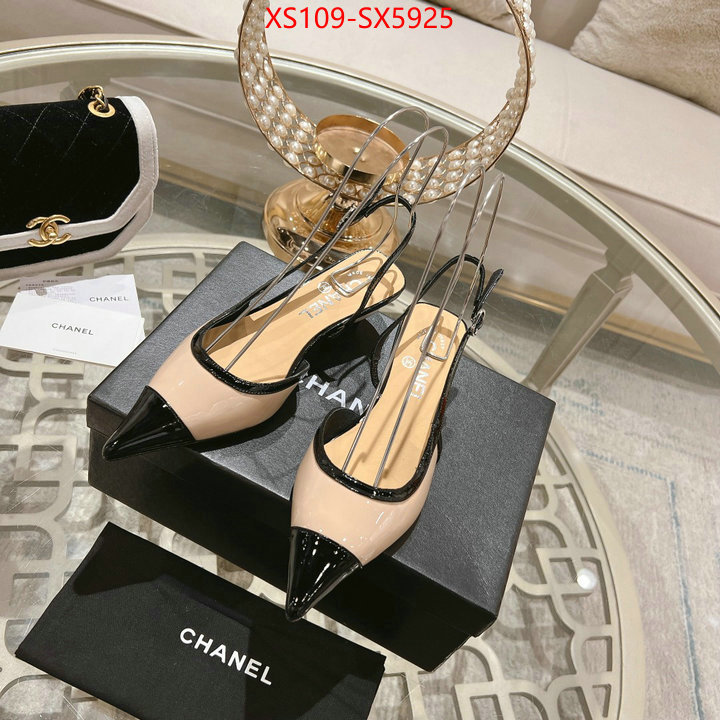 Women Shoes-Chanel luxury shop ID: SX5925 $: 109USD