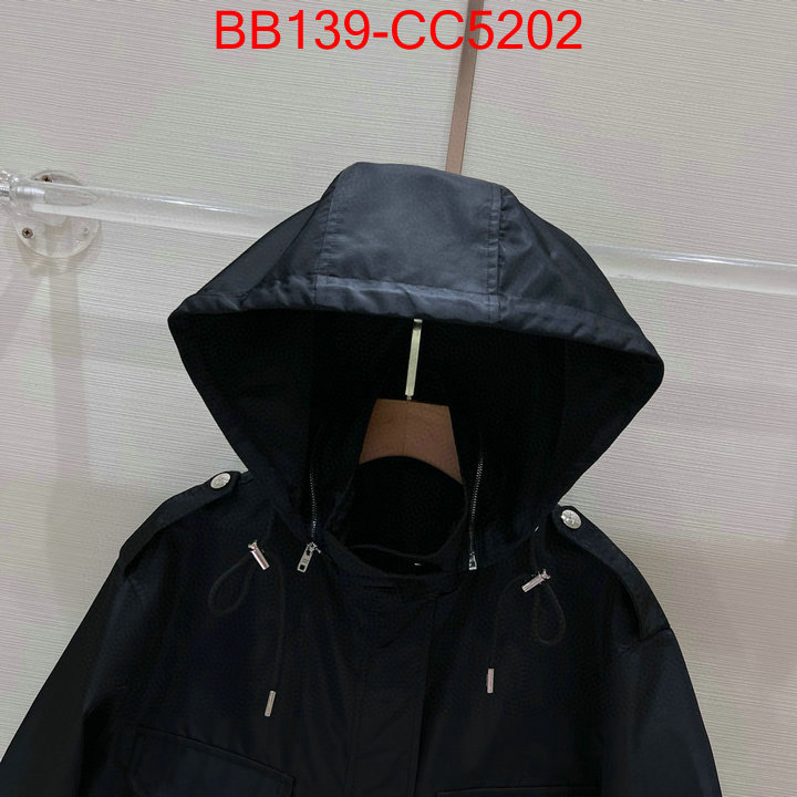 Clothing-Prada designer high replica ID: CC5202 $: 139USD