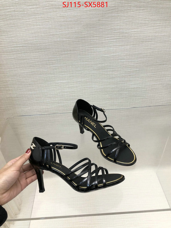 Women Shoes-Chanel replcia cheap ID: SX5881 $: 115USD