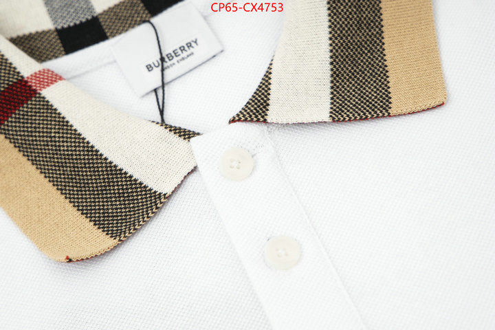 Clothing-Burberry wholesale sale ID: CX4753 $: 65USD