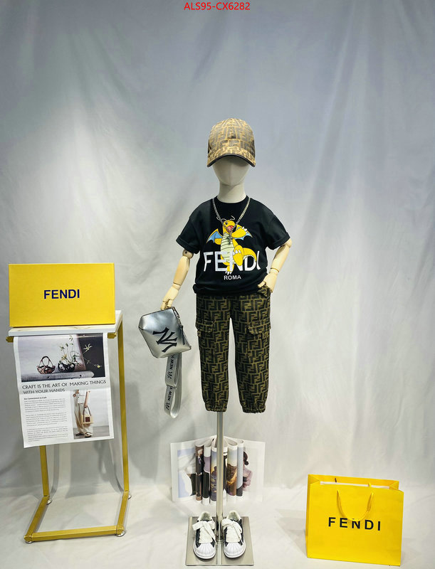 Kids clothing-Fendi sell online luxury designer ID: CX6282 $: 95USD