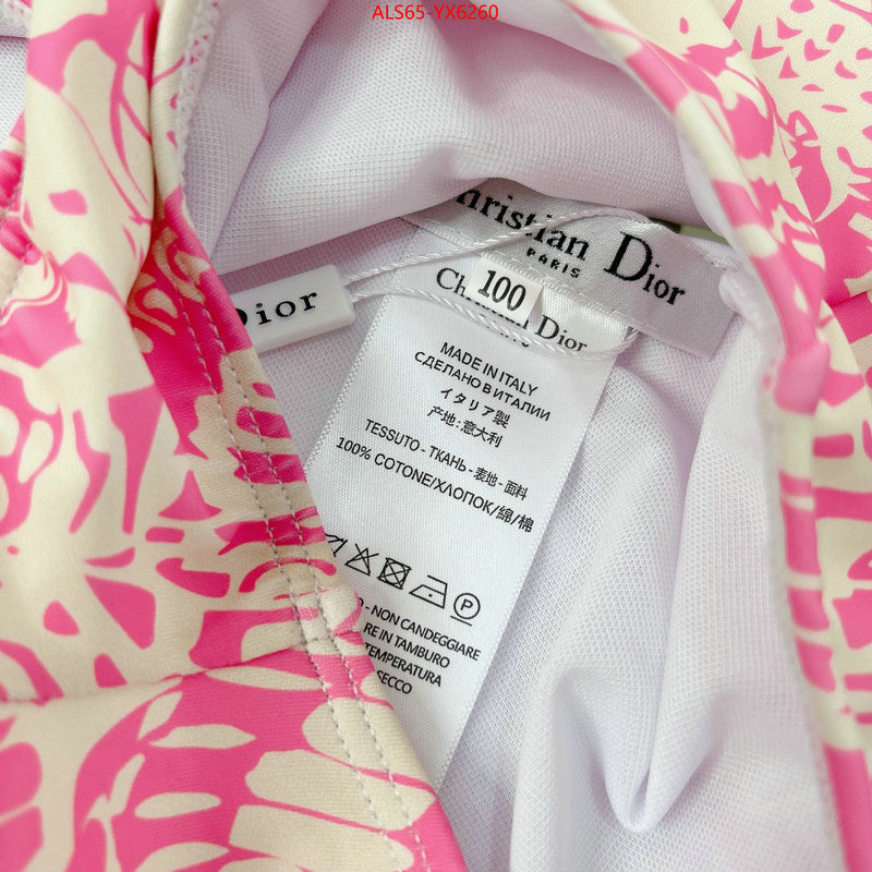Kids clothing-Dior how quality ID: YX6260 $: 65USD