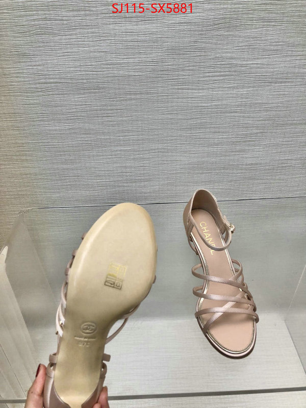 Women Shoes-Chanel replcia cheap ID: SX5881 $: 115USD