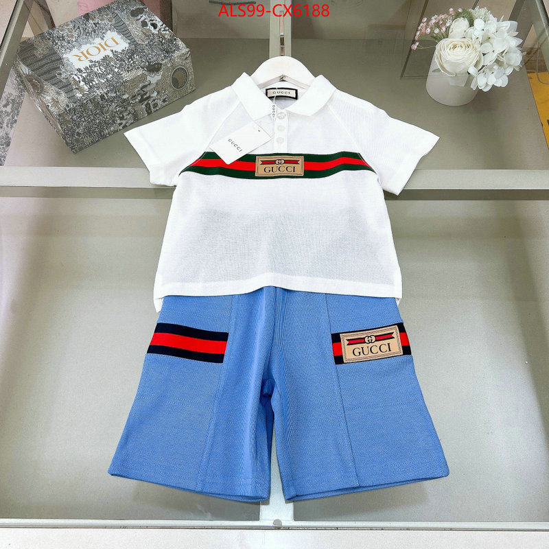 Kids clothing-Gucci mirror quality ID: CX6188 $: 99USD