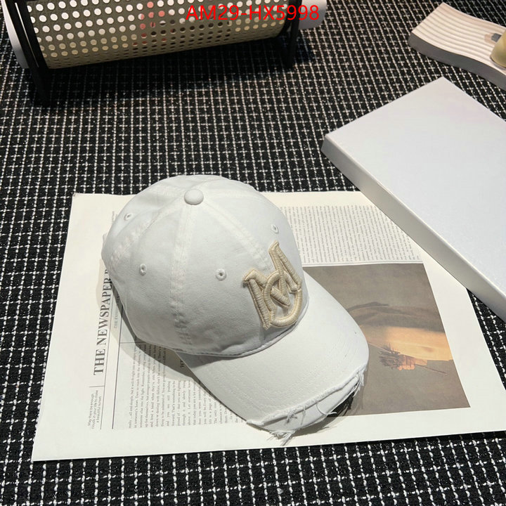 Cap(Hat)-Moncler where should i buy replica ID: HX5998 $: 29USD