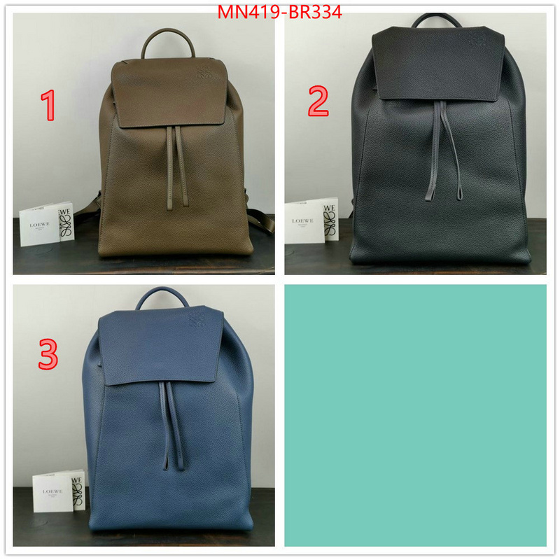 Loewe Bags(TOP)-Backpack- fake cheap best online ID: BR334 $: 419USD,