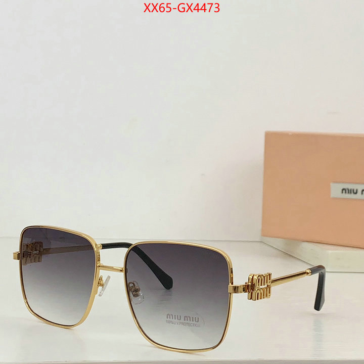 Glasses-Miu Miu high quality happy copy ID: GX4473 $: 65USD