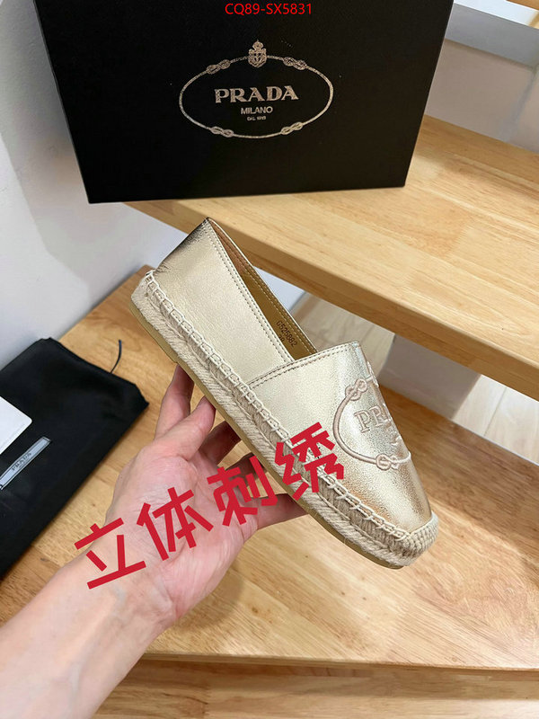 Women Shoes-Prada new 2024 ID: SX5831 $: 89USD
