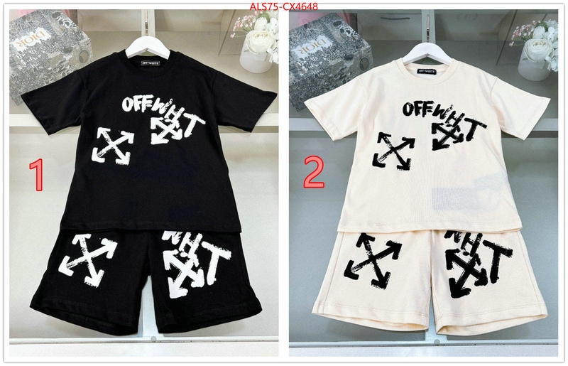 Kids clothing-OffWhite replica wholesale ID: CX4648 $: 75USD