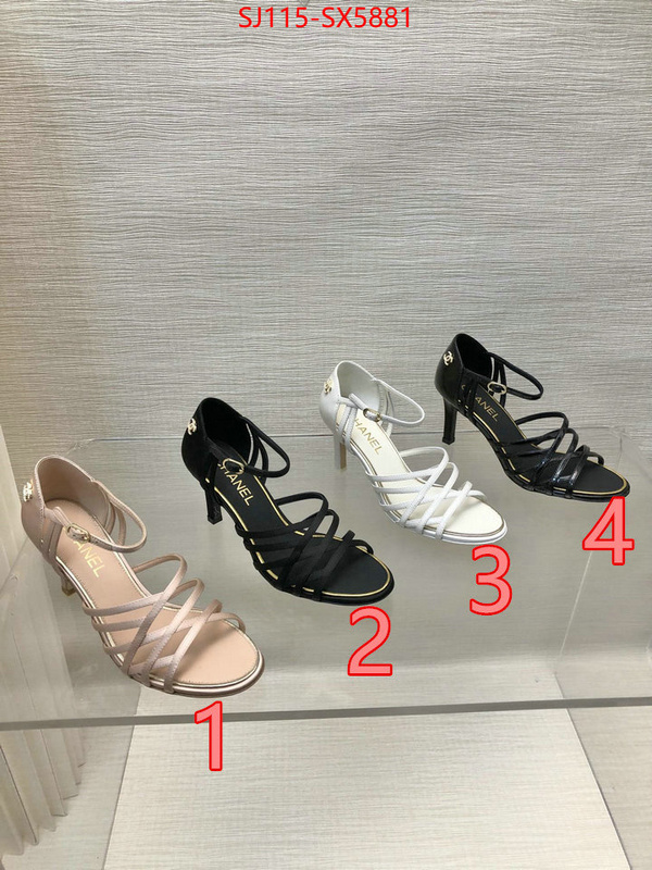 Women Shoes-Chanel replcia cheap ID: SX5881 $: 115USD